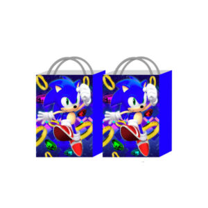 40 Sacolinhas Personalizada Sonic Aniversário