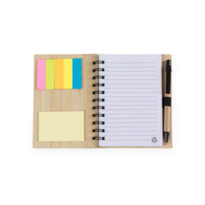Caderno de anotações personalizado com post it