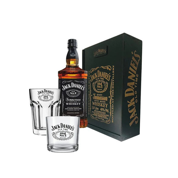 Kit Whisky Johnnie Walker com 2 Copos