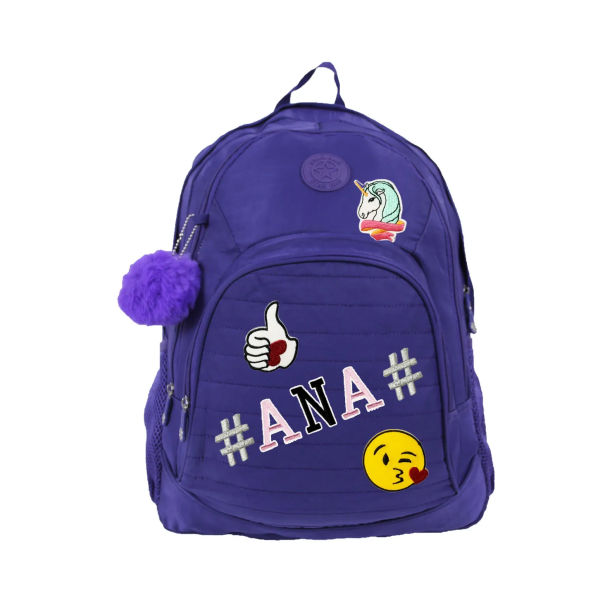 Mochila personalizada com nome