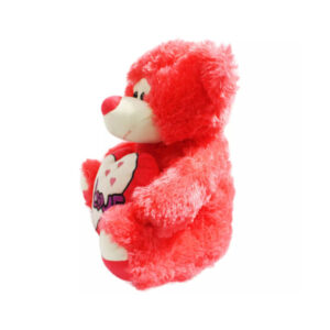 Mascote de Pelúcia Urso Vermelho