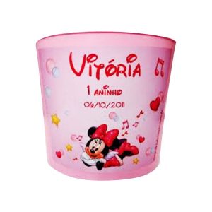 Balde de Pipoca Personalizado Festa Infantil