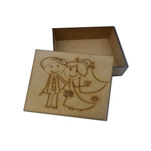 Caixa de MDF decorada personalizada