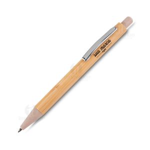 Caneta de Bambu Personalizada para Brindes