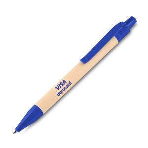 Caneta esferográfica biodegradável personalizada