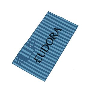 Esteira de praia personalizada em rolo