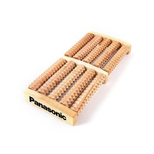 Kit Massageador de Madeira para Pés