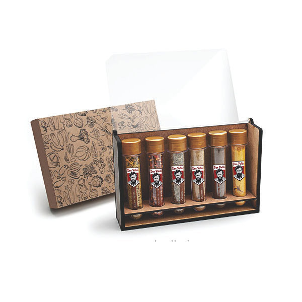 Kit Tempero para Cozinha Personalizado