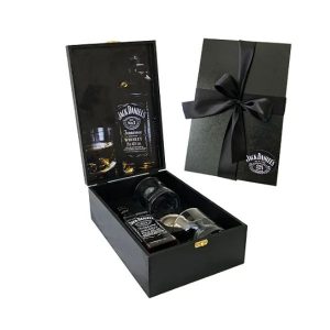 Kit Whisky Jack Daniels com 2 Copos de vidro