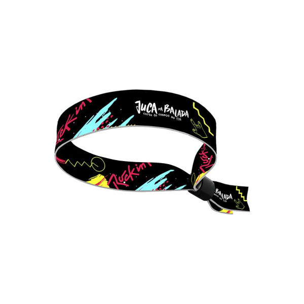 Pulseira de festa personalizada