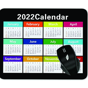 Mouse Pad Calendário EVA