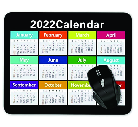 Mouse Pad Calendário EVA