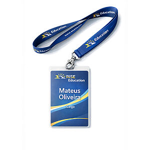 Crachá Personalizado com Nome