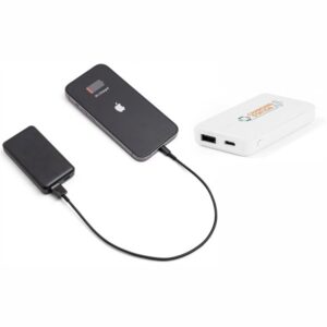 Bateria portátil em ABS 100% reciclado (4.000 mAh)