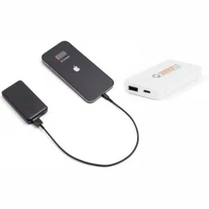 Bateria portátil em ABS 100% reciclado (4.000 mAh)