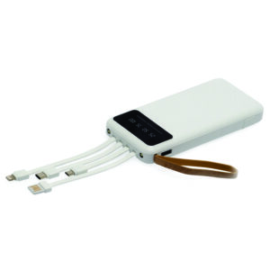 Power Bank 10.000mAh com Lanterna e Multissaídas