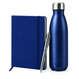Kit Fim de Ano Executivo com Caderno e GarrafaQD